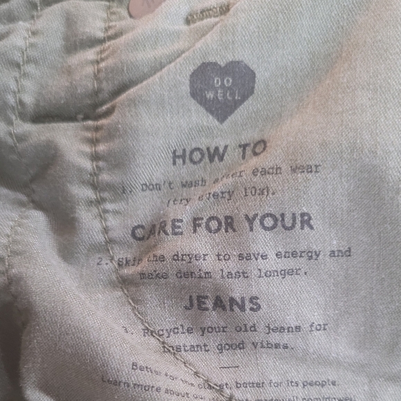 Madewell High-Rise Skinny Jeans Raw Hem Olive Moss Green Women's Size 27 - Picture 12 of 13